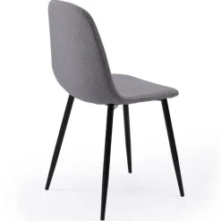 Silla de comedor Velt Gris