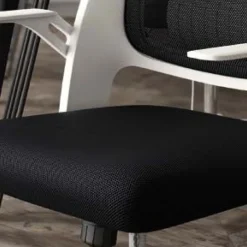silla de escritorio Kie blanca