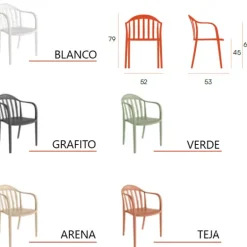 silla Mali terraza