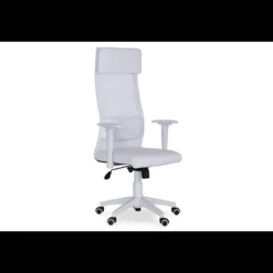 Sillas despacho giratoria Flow blanca