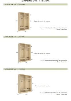 vestidor a medida blanco