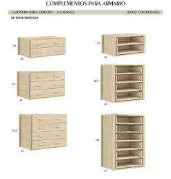 vestidor a medida blanco