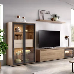 Vitrina doble Oriel